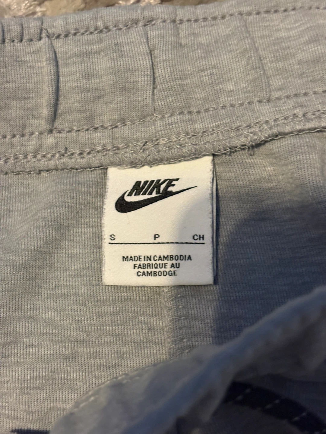 Grey Nike Tech Joggers - Size S - photo 3
