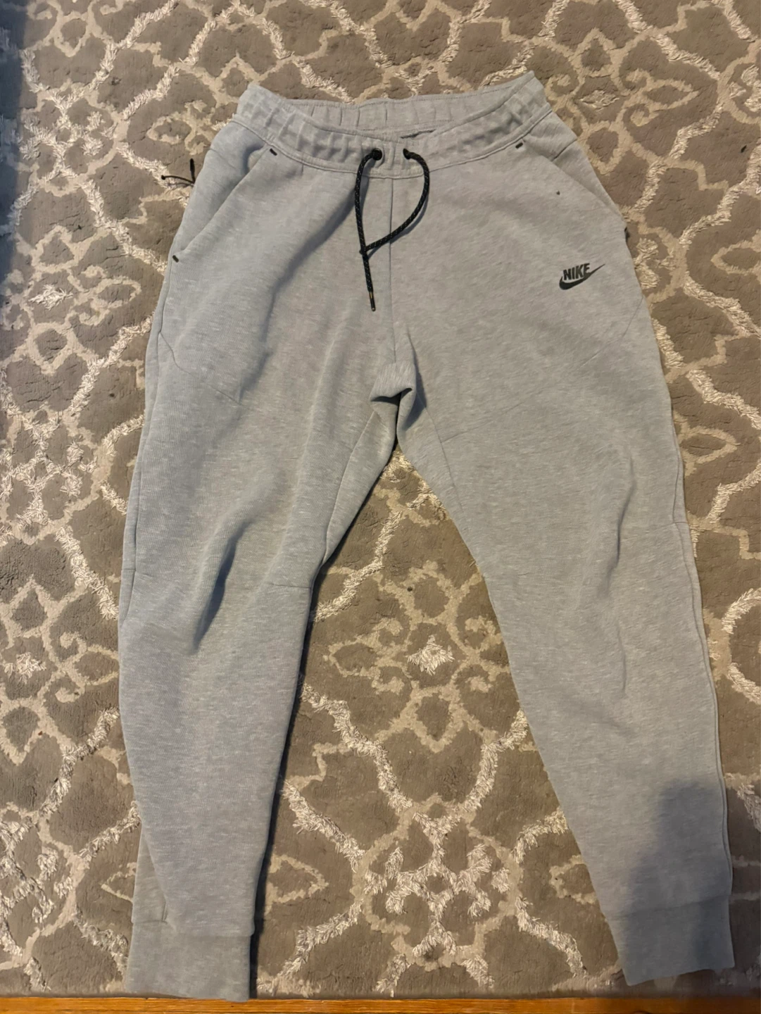 Grey Nike Tech Joggers - Size S