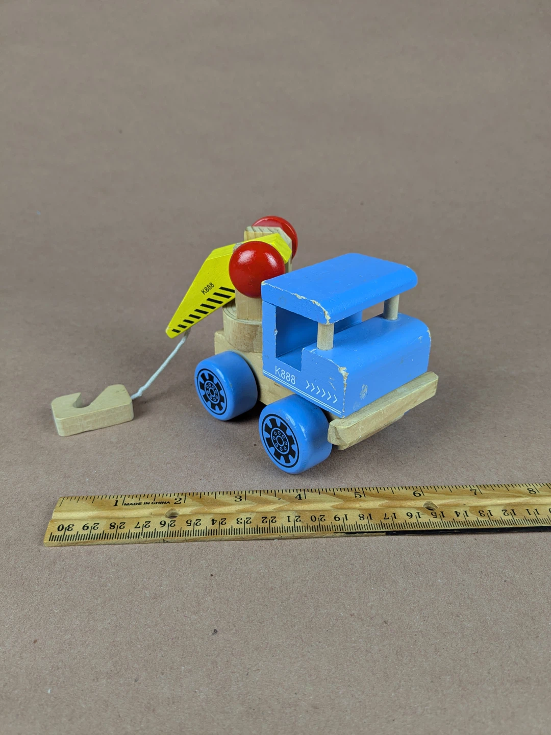 Wooden Building Blocks and Toy Vehicle Set - photo 5