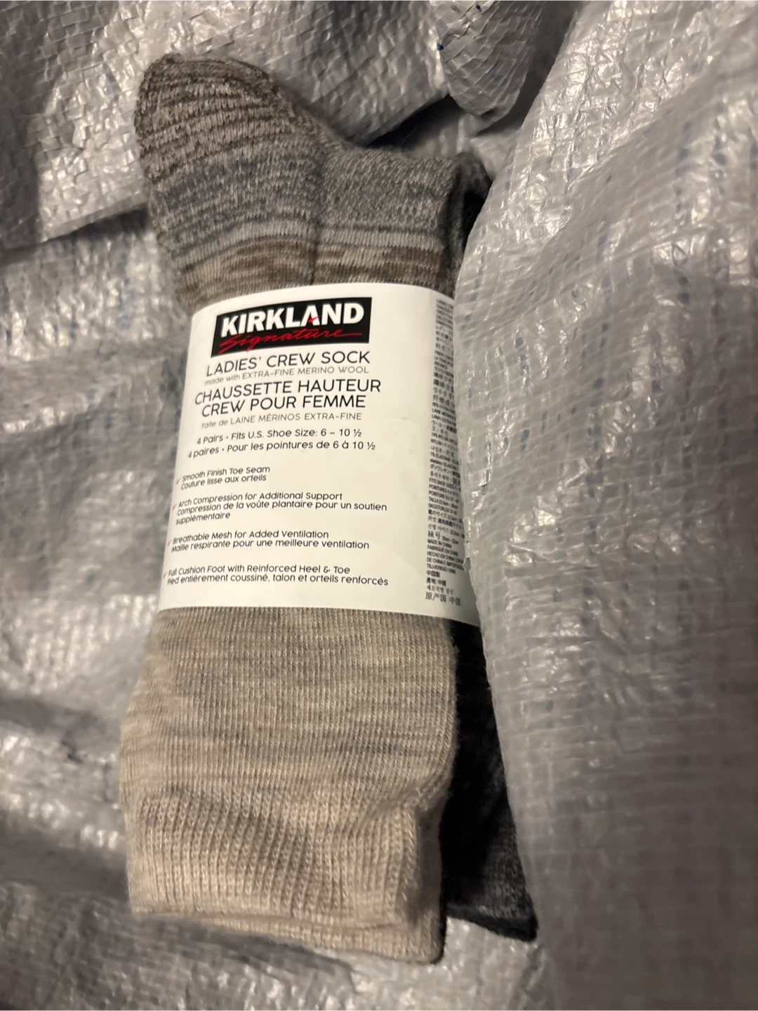 Kirkland Ladies' Crew Sock