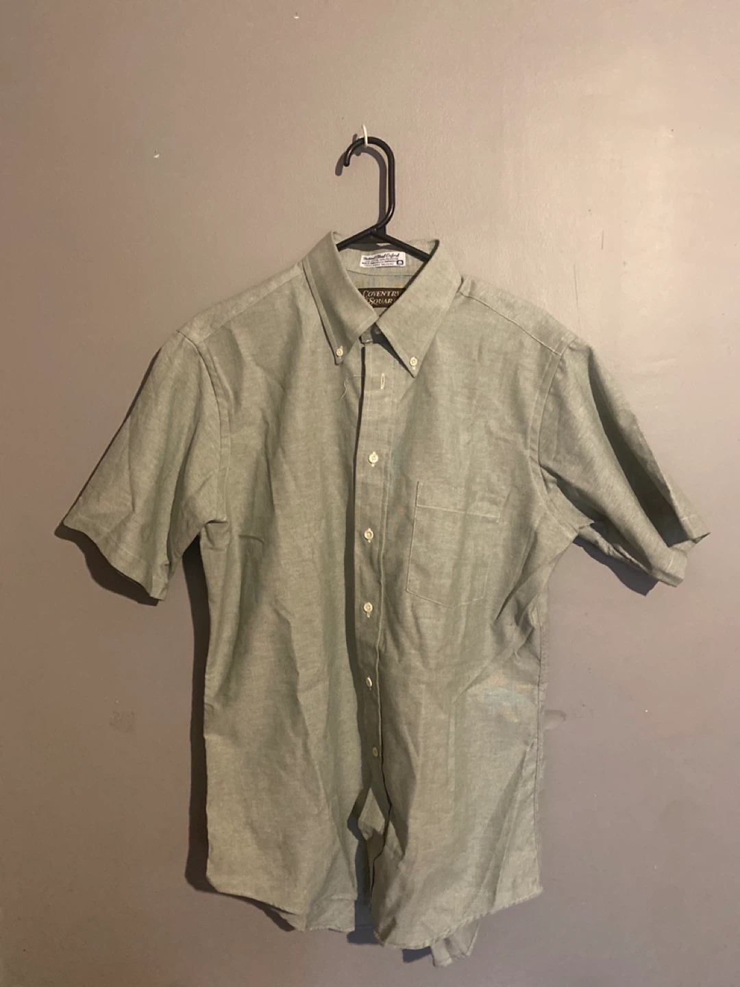 Men’s Short Sleeve Button-Up Shirt