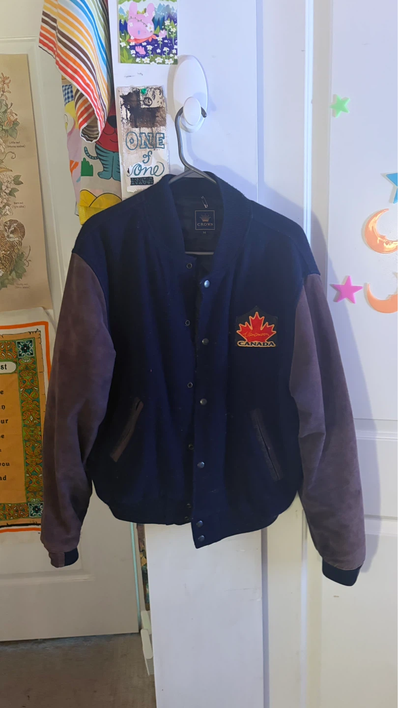 CROWN Varsity Jacket - Vancouver Canada