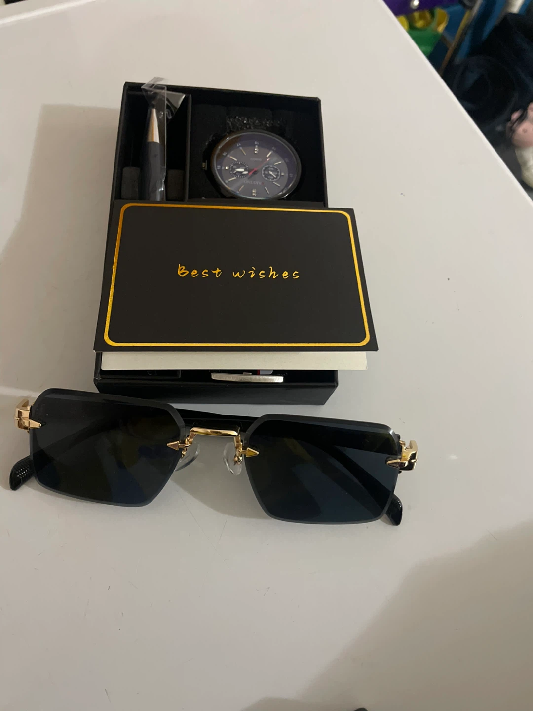 CARYINO Watch and Sunglasses Gift Set
