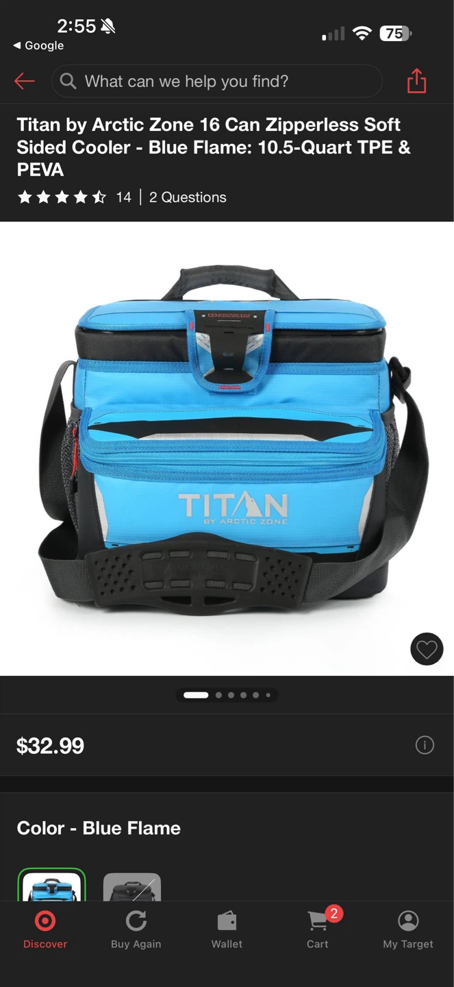 Titan by Arctic Zone 10.5-Quart Soft Sided Cooler - photo 3