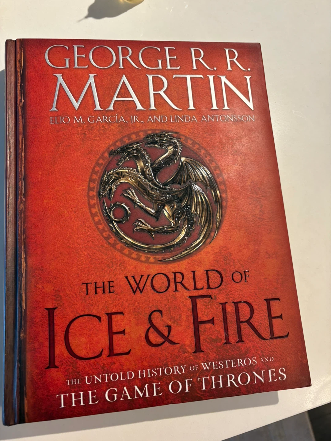 The World of Ice & Fire: The Game of Thrones book
