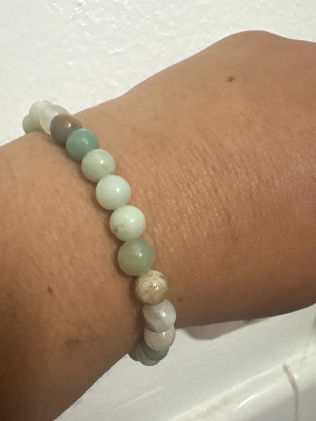 Genuine  Natural Jade Buddha Stones Beaded Bracelet - photo 3