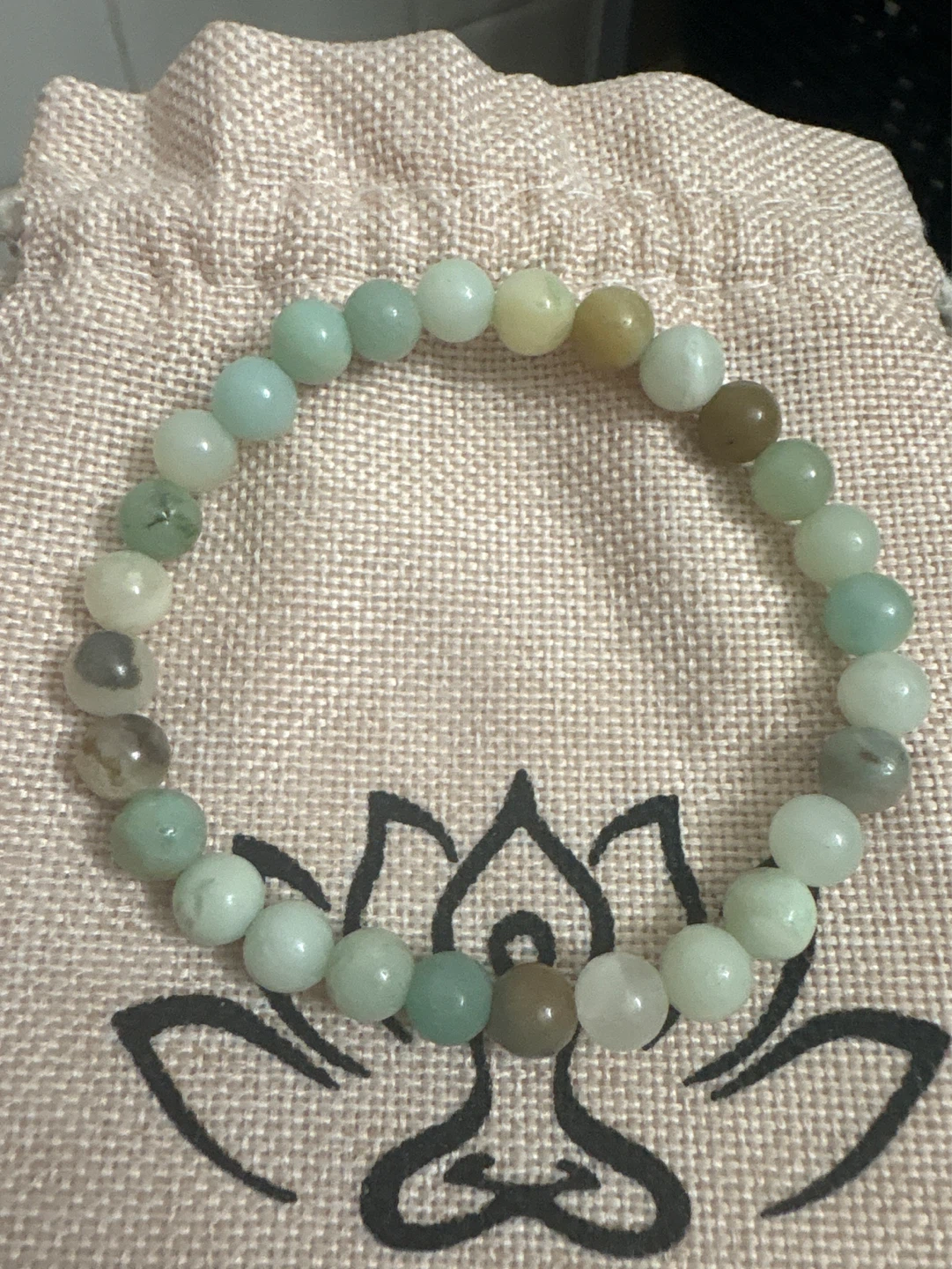 Genuine  Natural Jade Buddha Stones Beaded Bracelet - photo 5