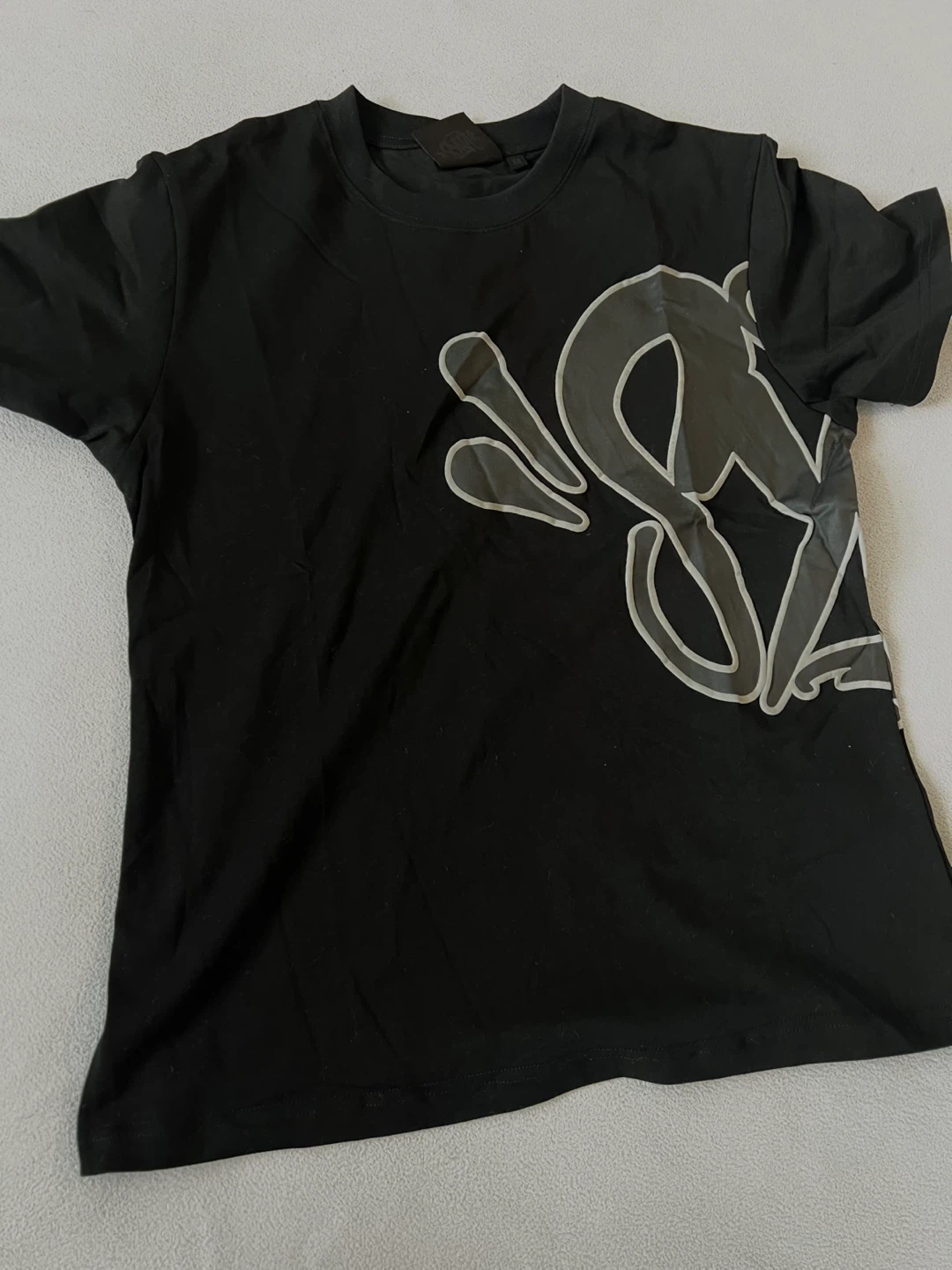 SYNA world  Black Graphic T-Shirt and Shorts Set - photo 2