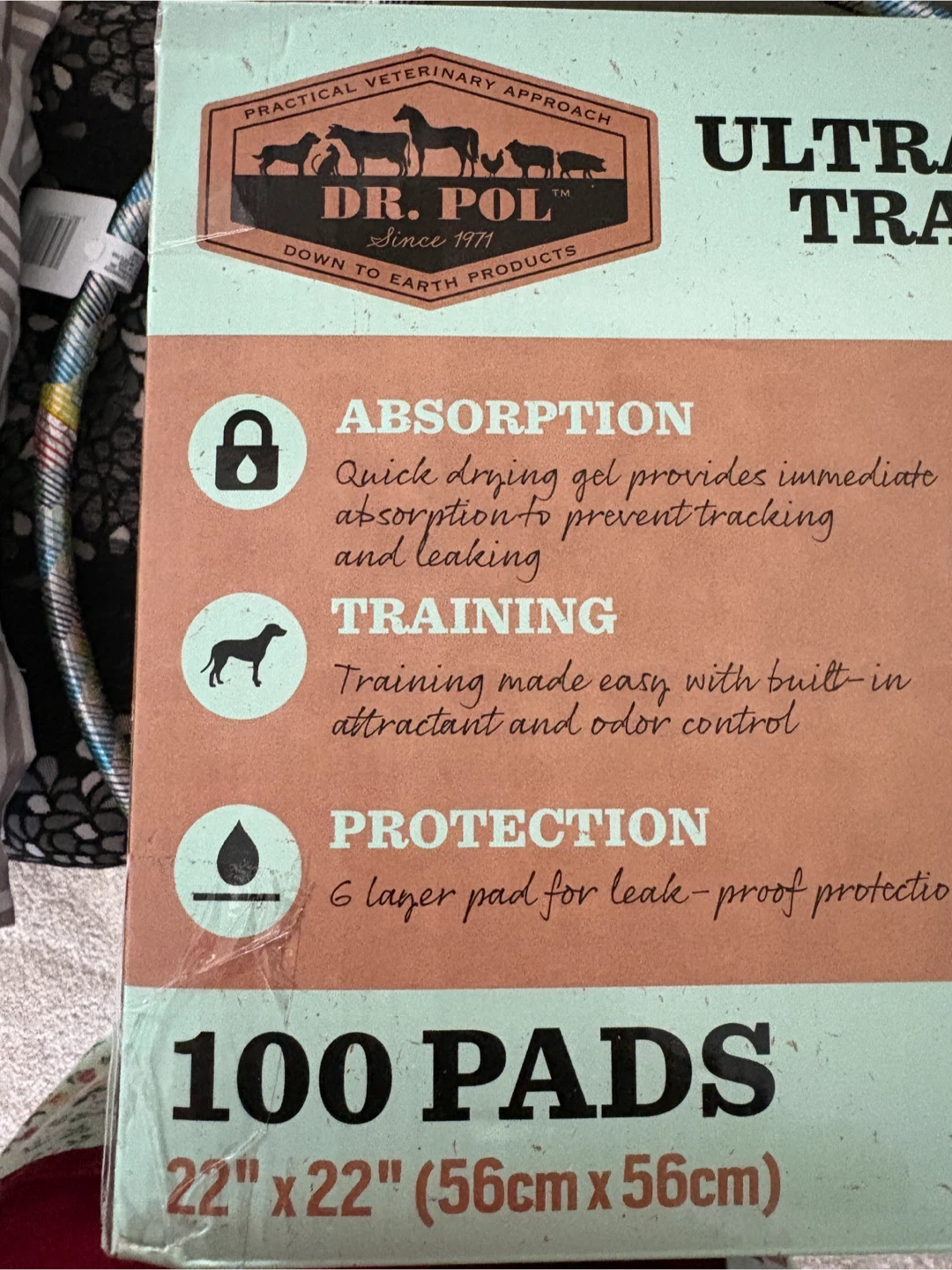 Dr. Pol Ultra-Absorbent Training Pads 100 Count 22"x22" - photo 4