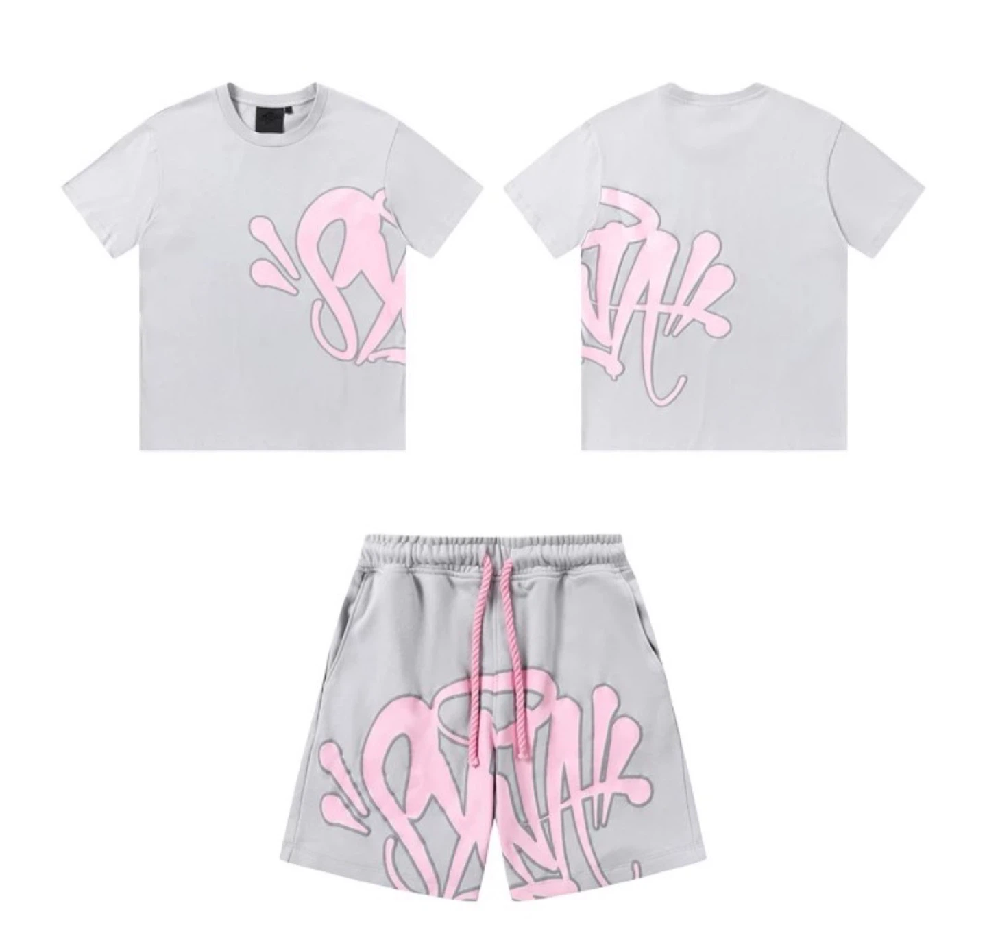 SYNA world  Black Graphic T-Shirt and Shorts Set - photo 5