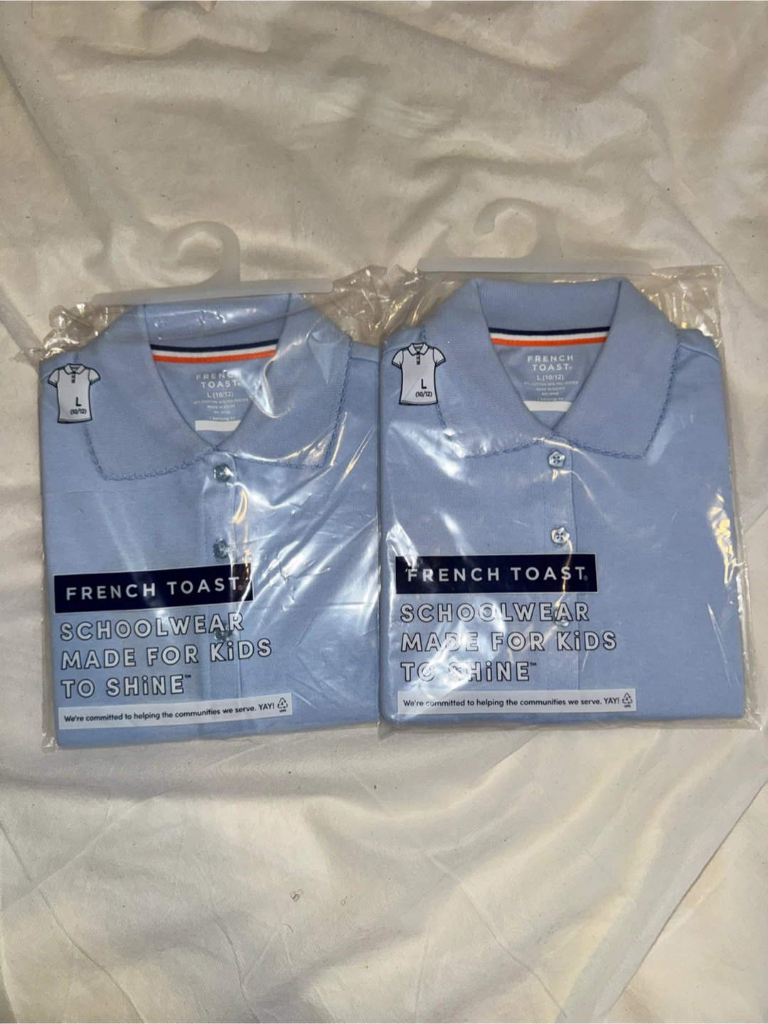 FrenchToast Unisex Boys/Girls School Uniform Polo Shirts