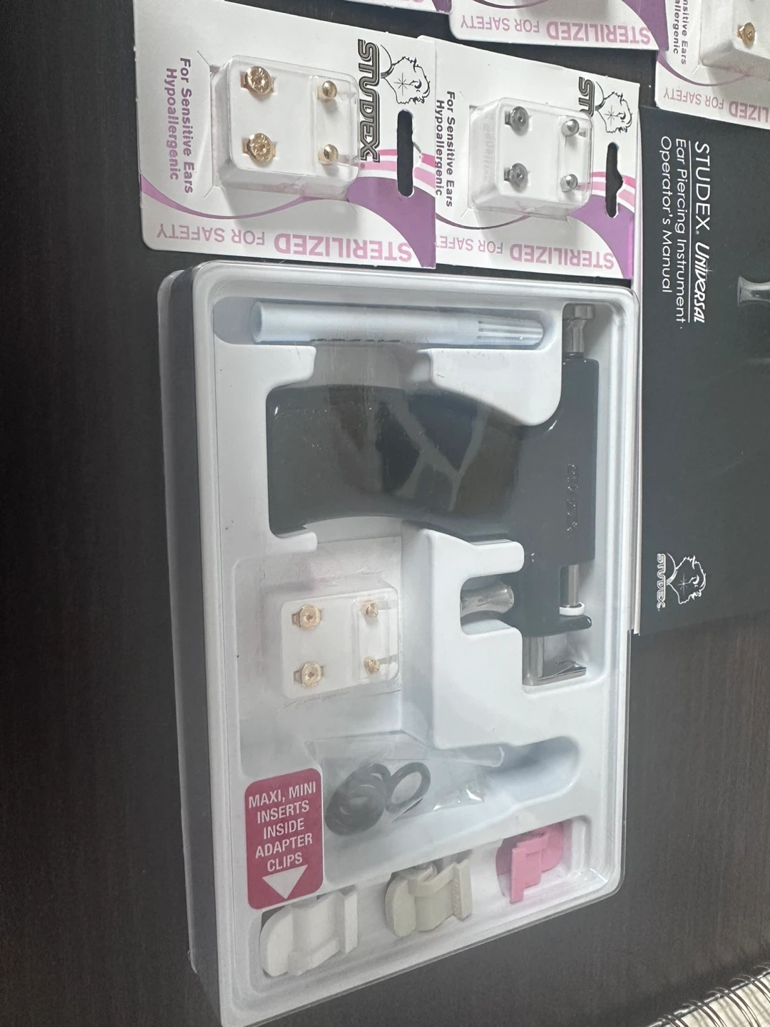 Studex Universal Ear Piercing Instrument Kit with Earrings - photo 5
