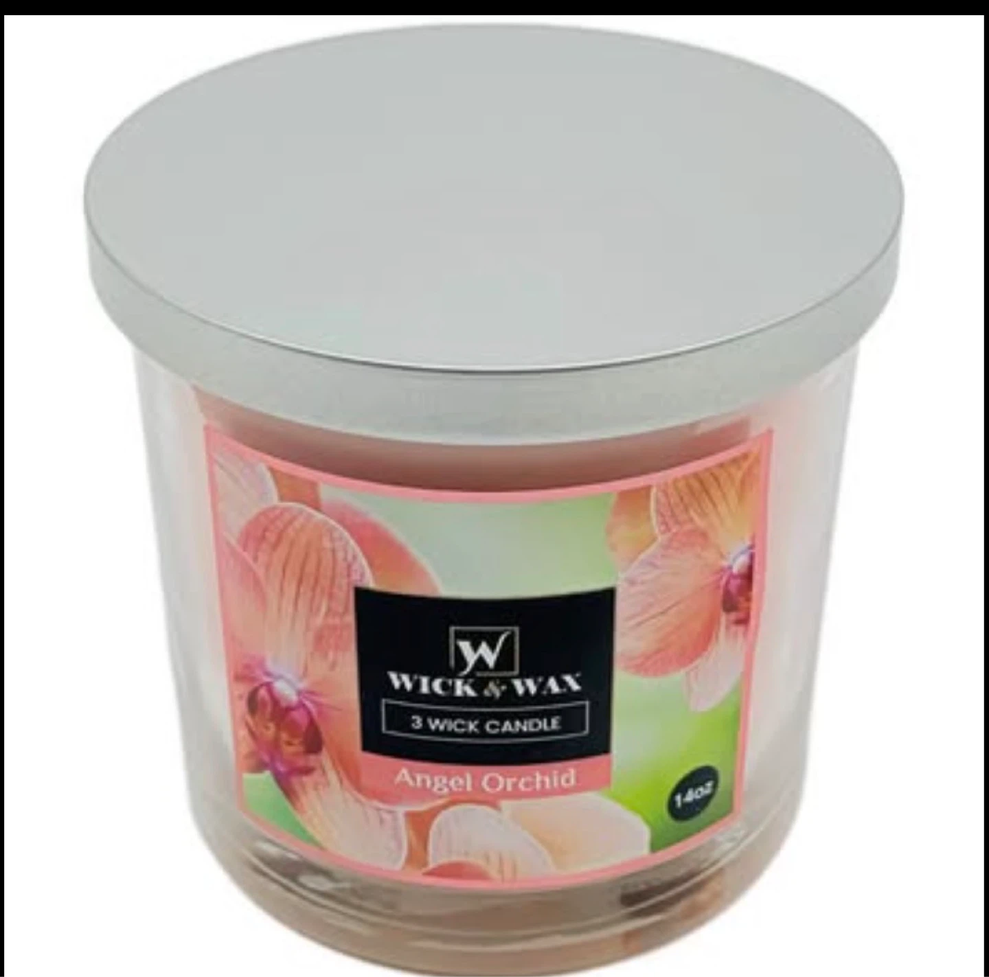 Wick & Wax scented candles, 14 oz. Angel Orchid