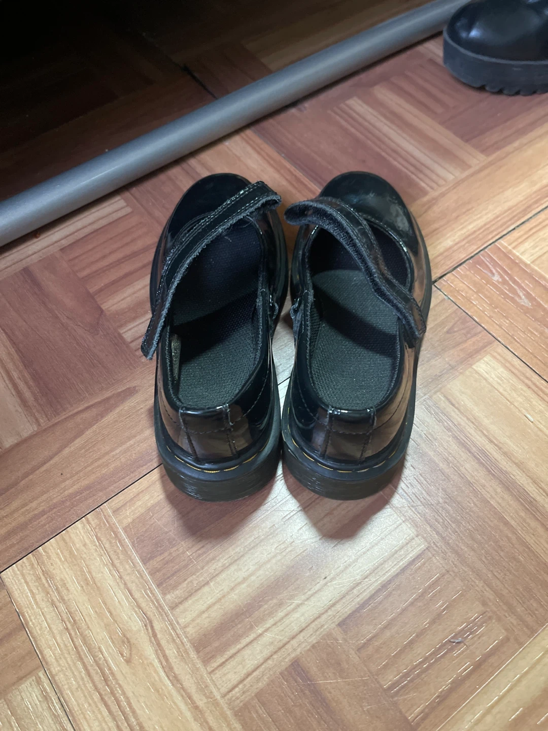 Dr. Martens Black Patent Mary Jane Shoes - photo 3