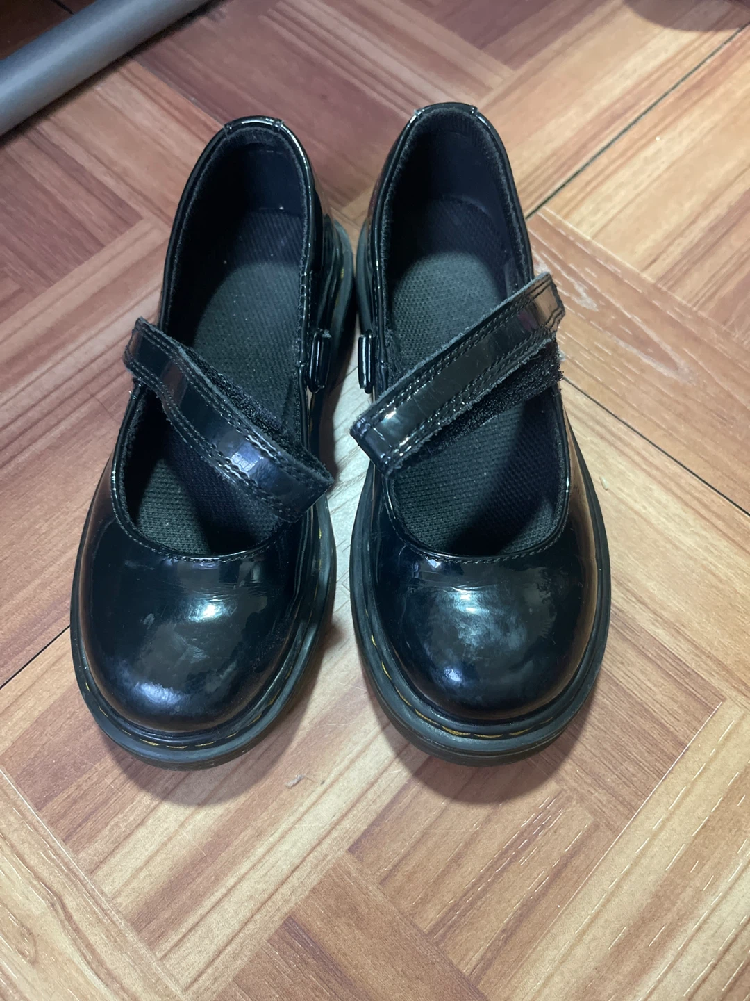 Dr. Martens Black Patent Mary Jane Shoes