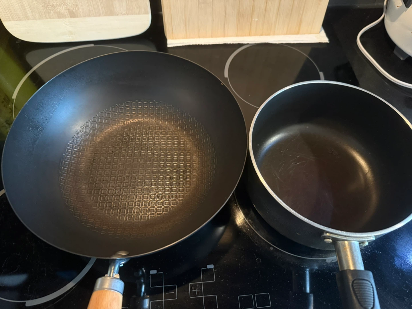 Wok and Pot Set, $5 for both