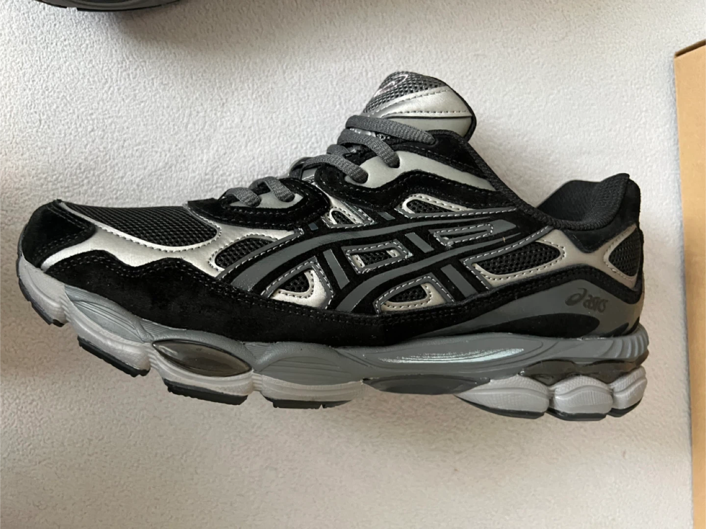 ASICS Men's Shoes Black/Silver - photo 3
