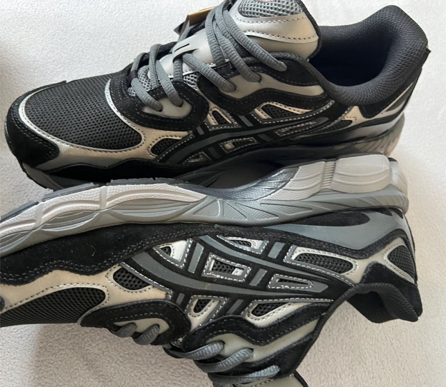 ASICS Men's Shoes Black/Silver - photo 4