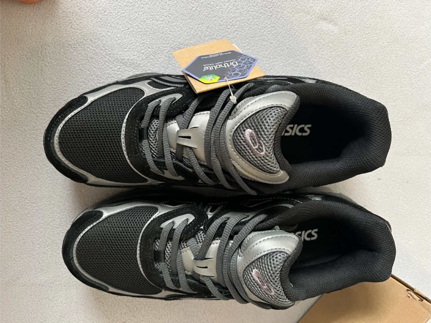 ASICS Men's Shoes Black/Silver - photo 5