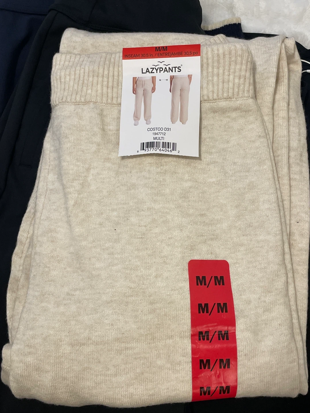 LazyPants Women's Lounge Pants M/M Beige