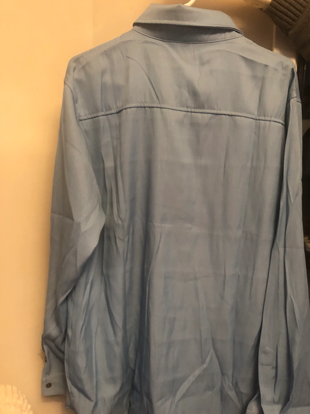 Light Blue Long Sleeve Button Up Shirt - photo 2