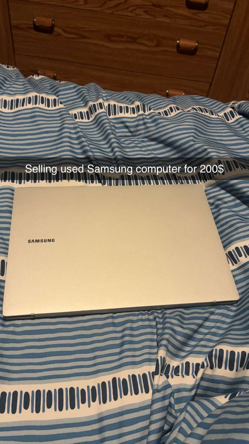 Used Samsung Laptop