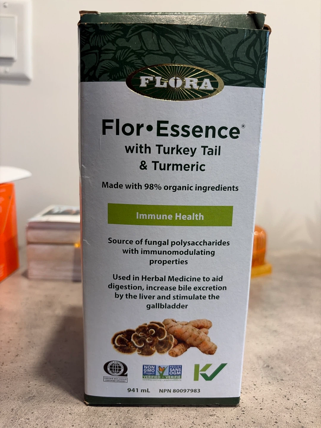 supplement FlorEssence Turkey Tail & Turmeric 941 mL - photo 3