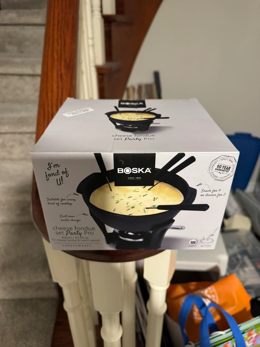 Boska Cheese Fondue Set Party Pro