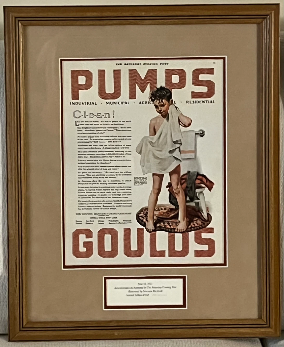 Norman Rockwell Advertisement Limited Edition Prints (Set of 2) - photo 2