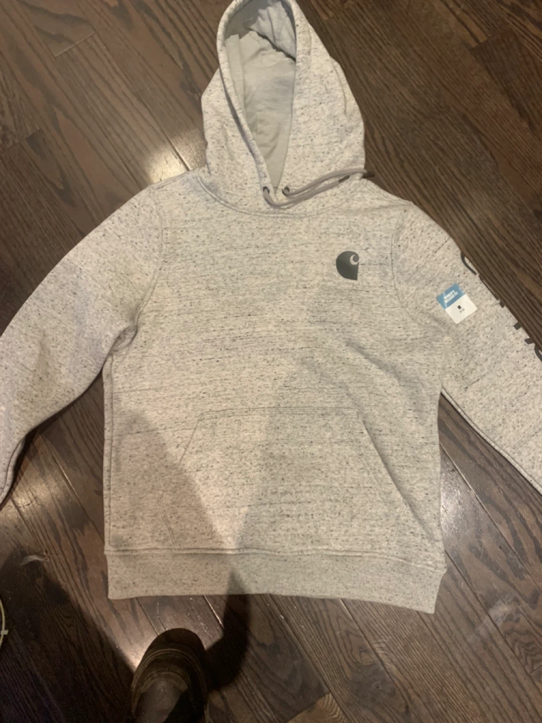 Carhartt Women's Relaxed Fit Hoodie - Grey - Size M