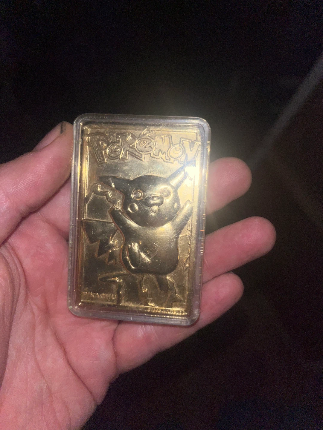 Pokemon Pikachu 24k Gold Plated Card - photo 3