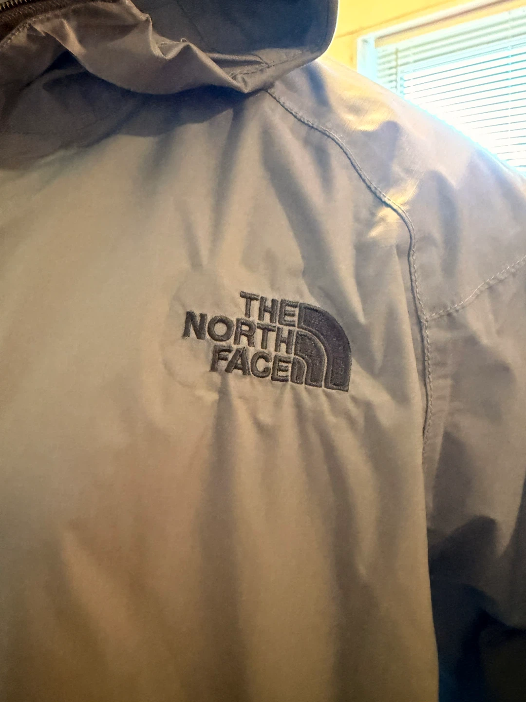 The North Face Men's Gray Hooded Rain Jacket - photo 2