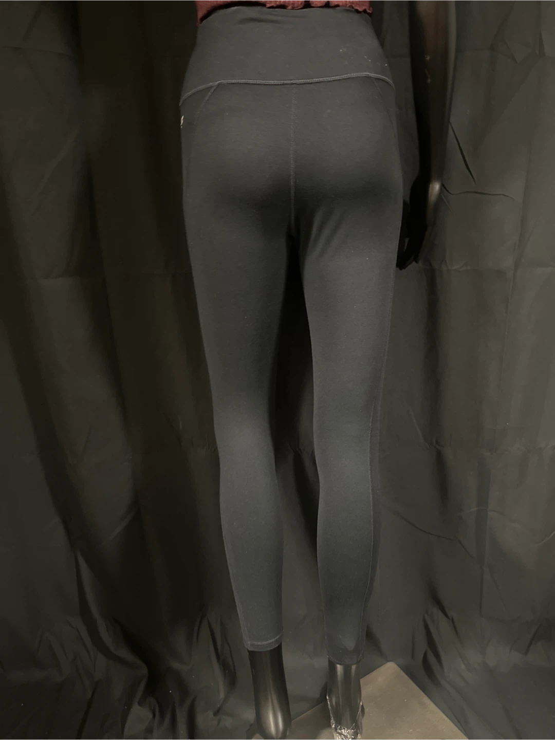 Black High-Waisted Leggings - photo 2