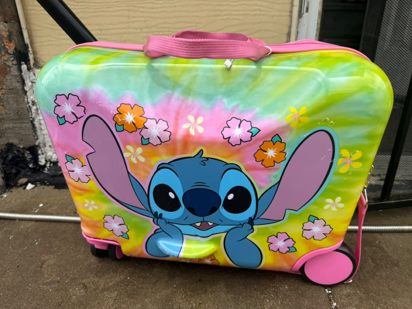Kids Stitch Rolling Luggage