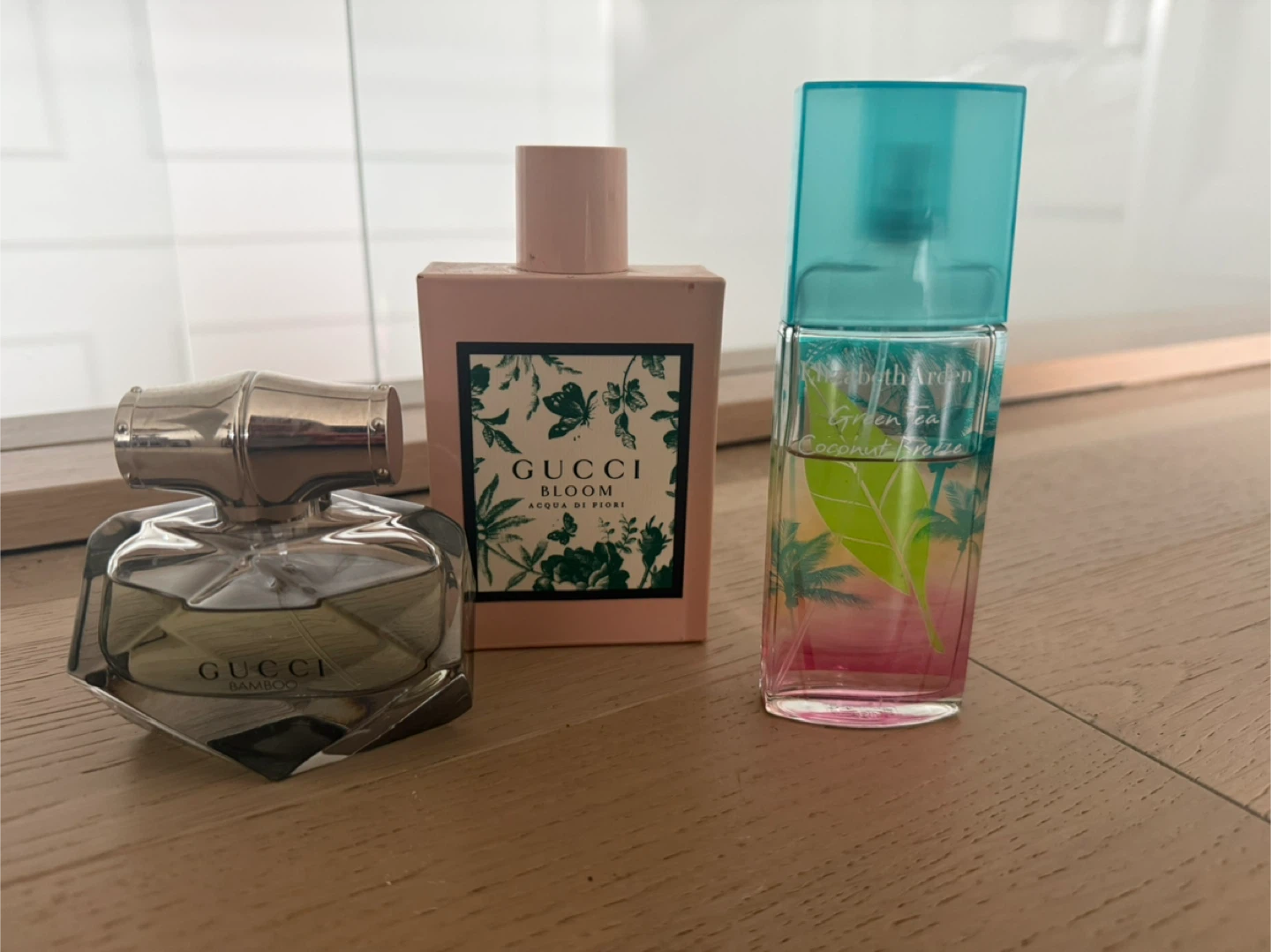 GUCCI perfume - Elizabeth Arden coconut perfume