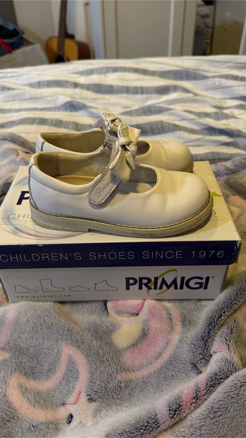 Primigi White Mary Jane Shoes - Size 25 - photo 2