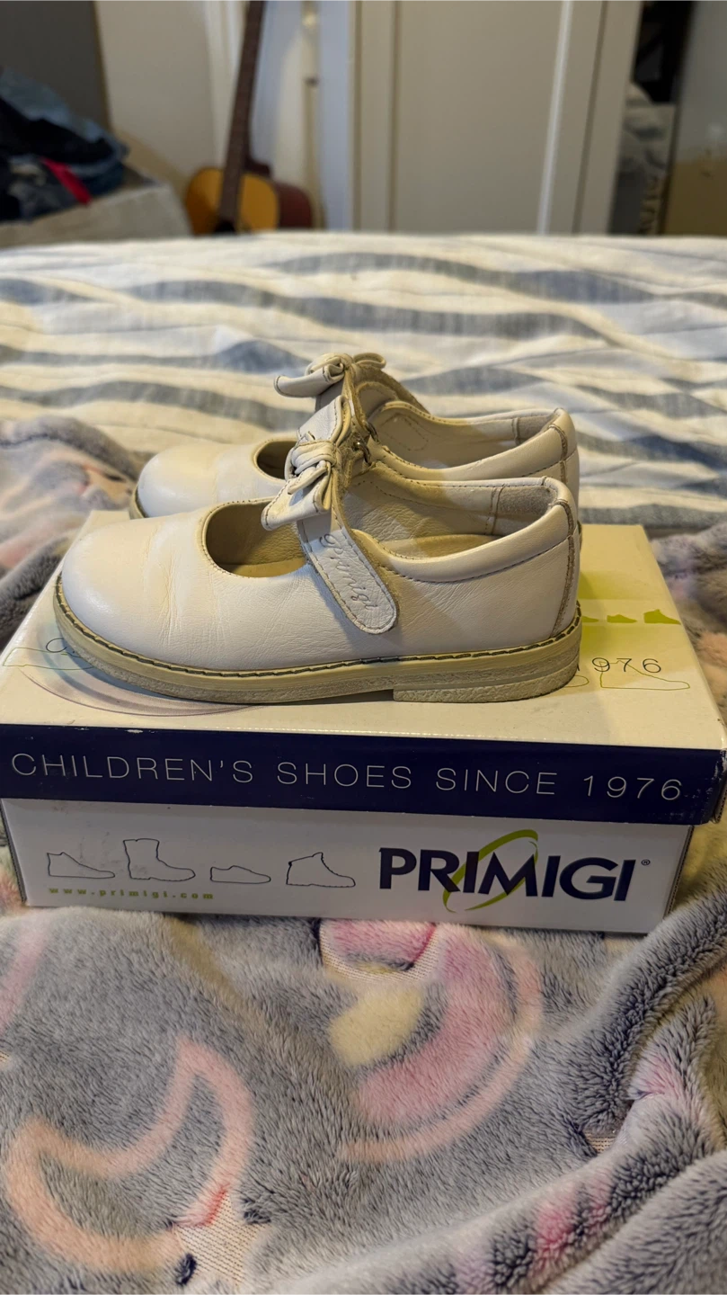 Primigi White Mary Jane Shoes - Size 25 - photo 4