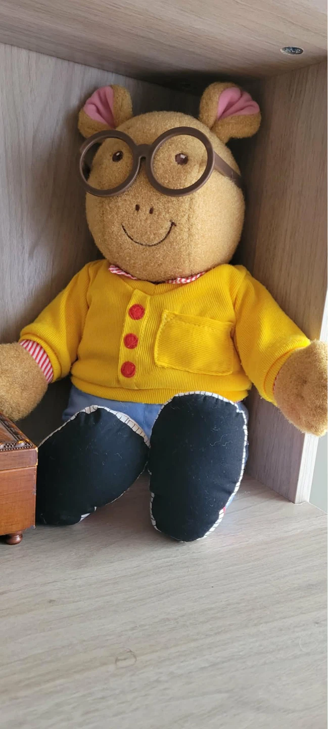 Arthur the aardvark stuffed toy