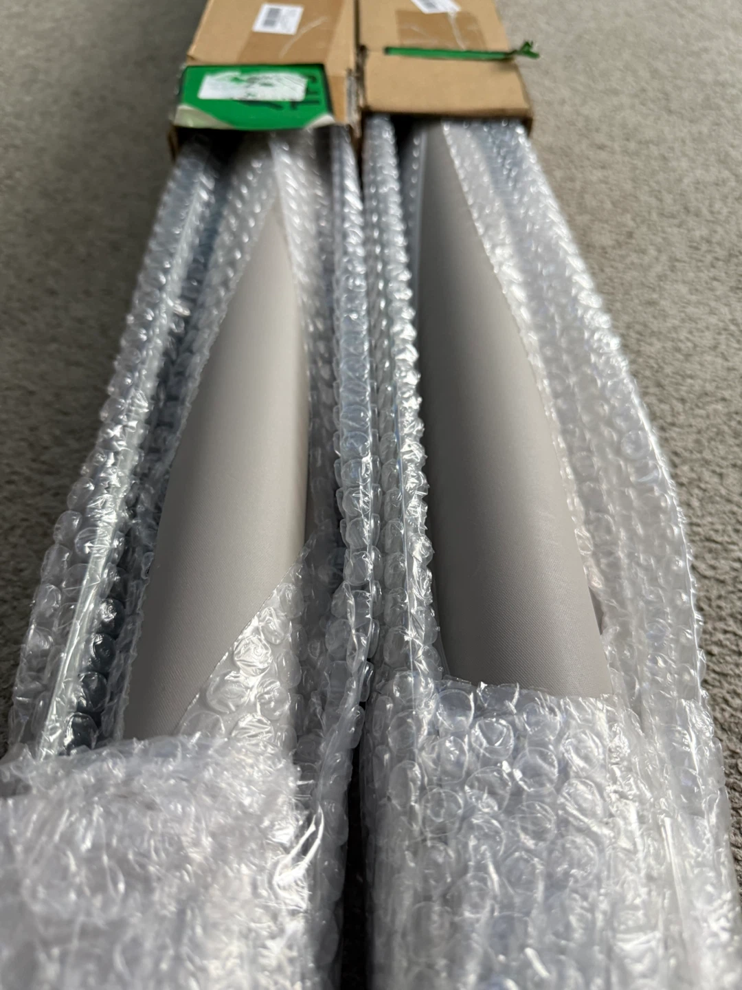 NEW 2X Blackout Zebra Blind 59"W X 72"H in Grey - photo 3