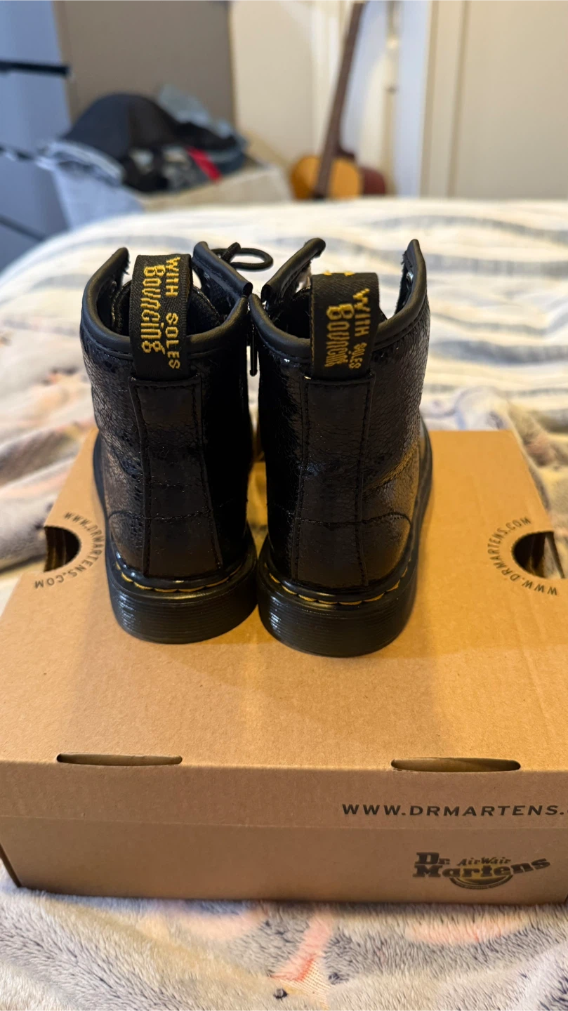 Dr. Martens 1460 T "Crinkle Metallic" Boots - photo 3