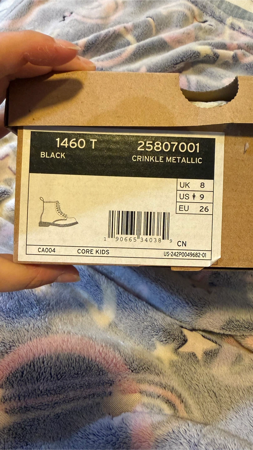 Dr. Martens 1460 T "Crinkle Metallic" Boots - photo 5