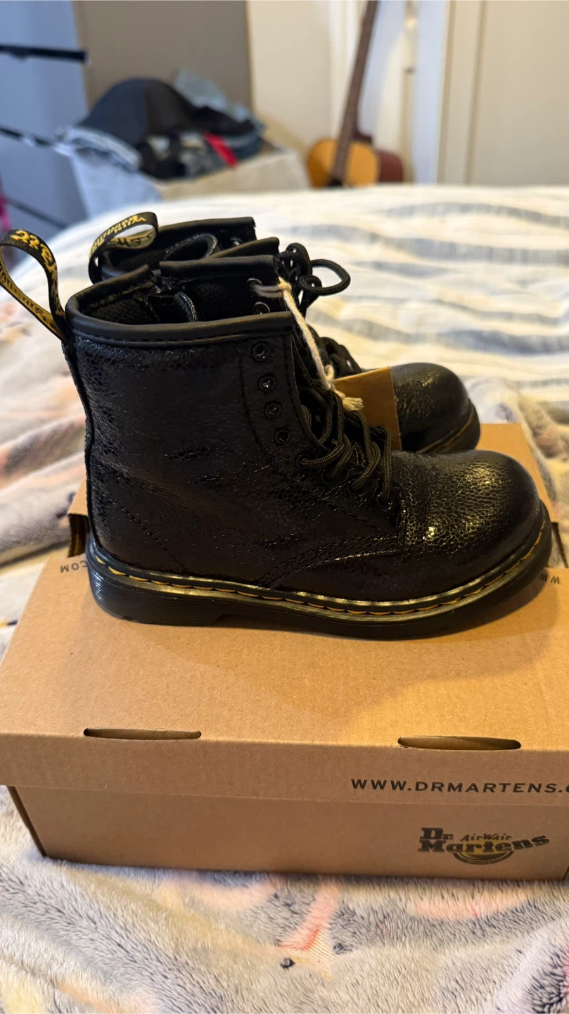 Dr. Martens 1460 T "Crinkle Metallic" Boots - photo 2