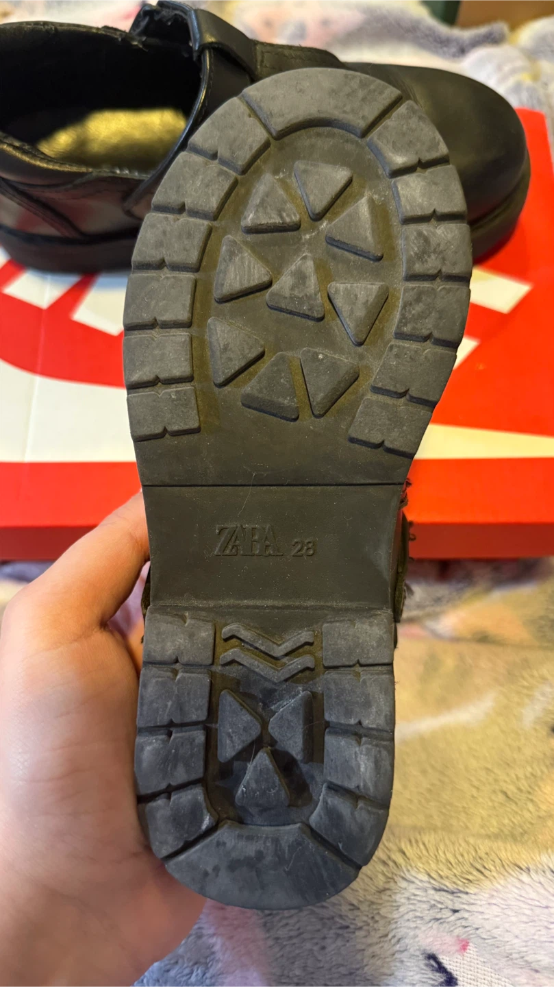 ZARA Black Mary Jane Shoes Size 28 - photo 5