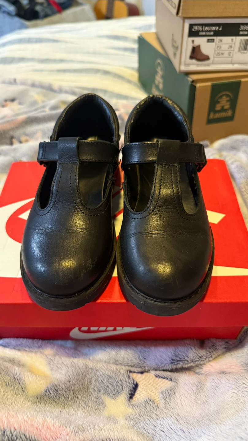 ZARA Black Mary Jane Shoes Size 28