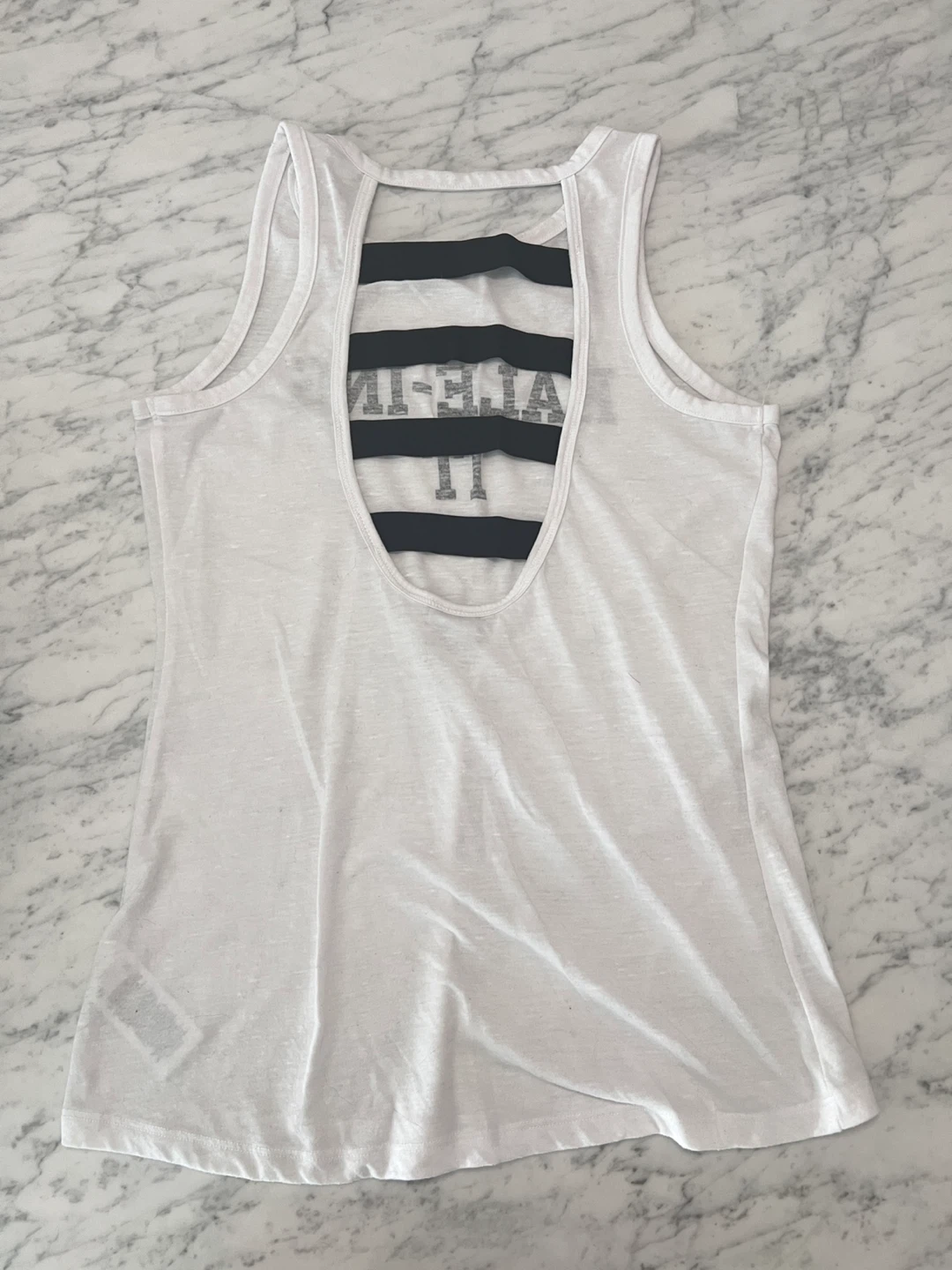 Victoria's Secret VSX Sport White Tank Top - photo 2