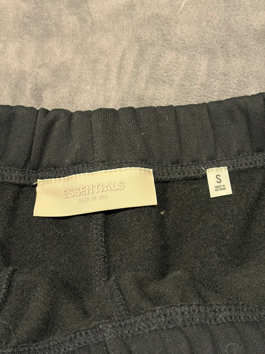 Fear of God Essentials Shorts Stretch Limo Black Size S - photo 5
