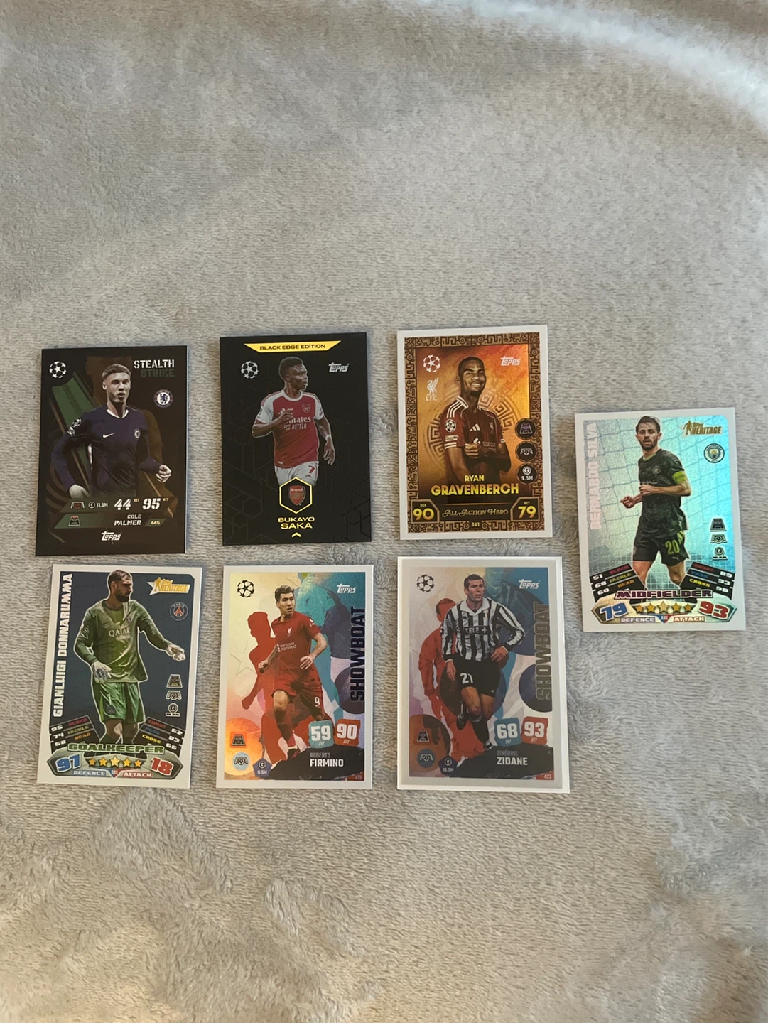 Topps Football Trading Cards - Various Players