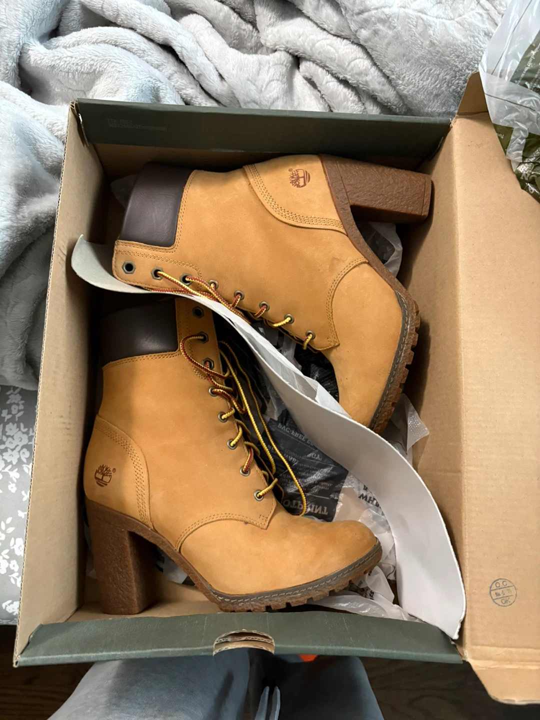 Timberland Women's Lace-Up Heeled Boots