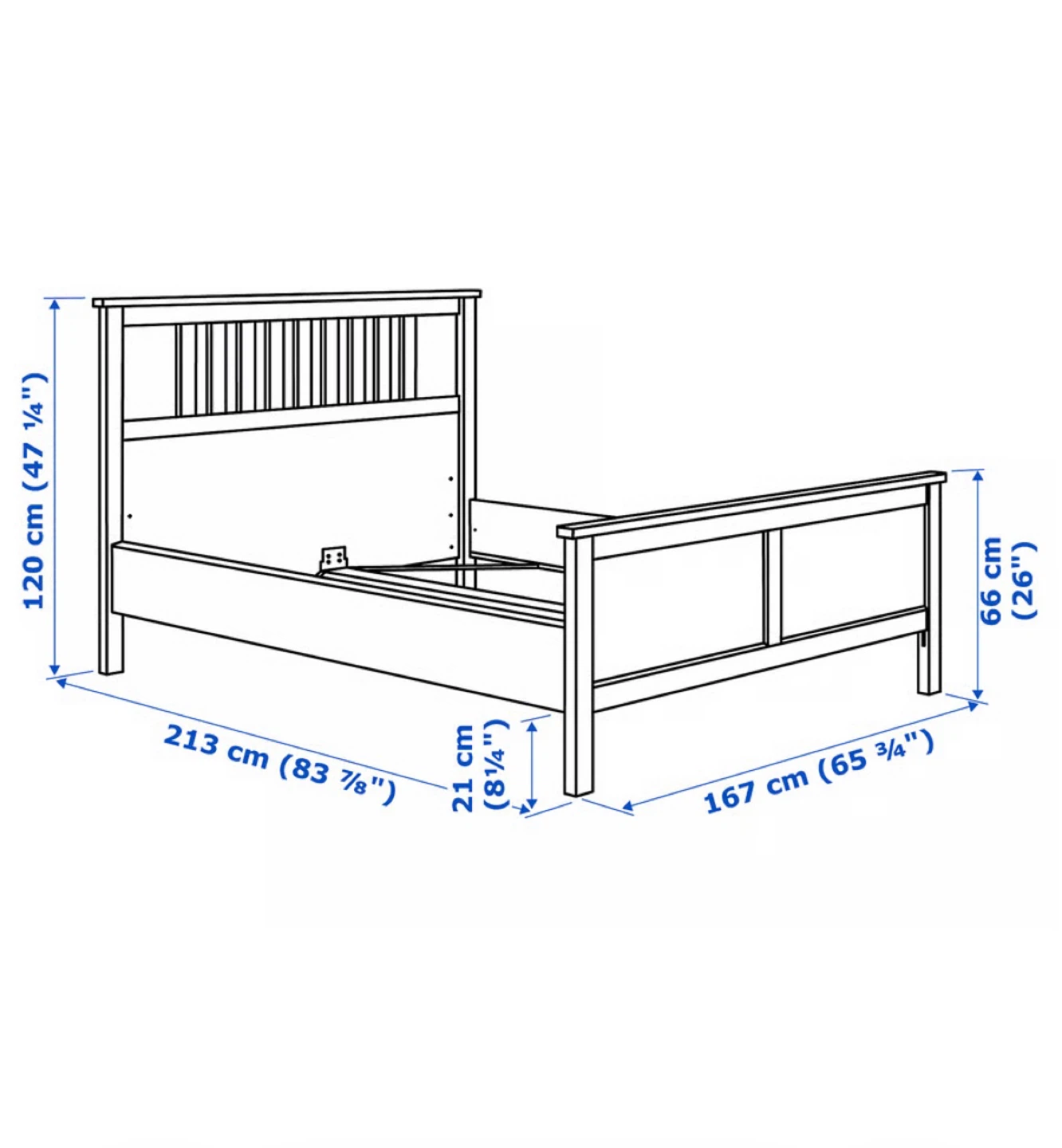 IKEA Queen Bed Frame - photo 5