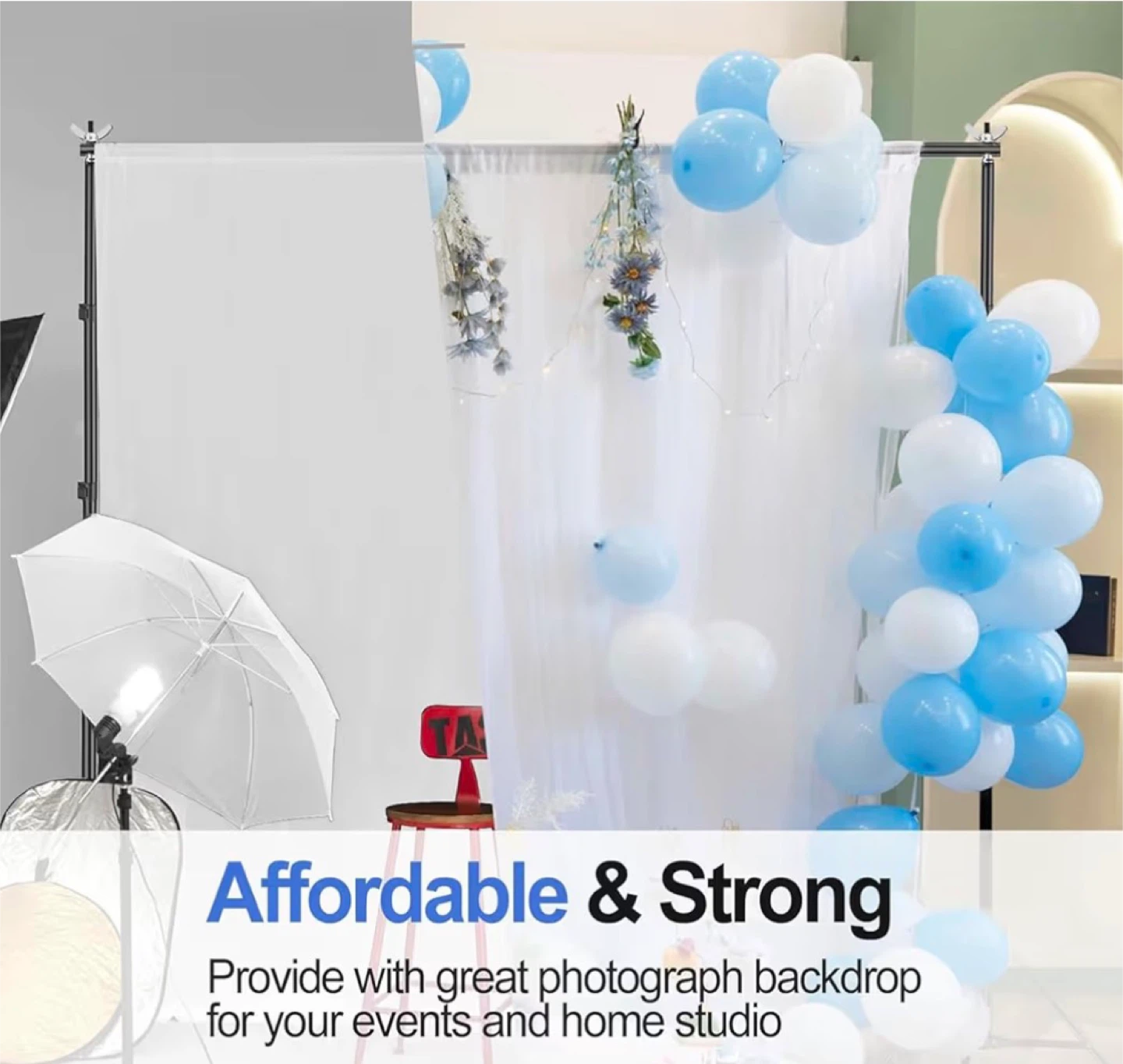 EMART Photography Backdrop Stand Kit - photo 5